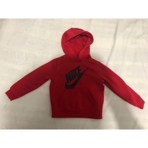 Toddler Nike Red Hoodie